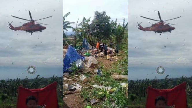 Viral Warga Keluhkan Helikopter SAR Rusak Tenda Darurat Korban Gempa Cianjur
