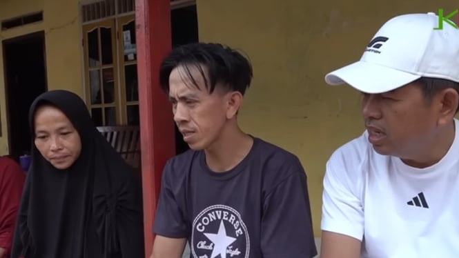 Haerudin, orangtua Dariel bocah yang hilang di Subang