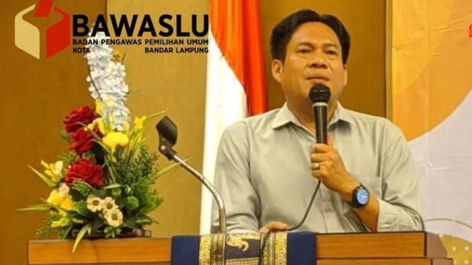 Ketua Bawaslu Kota Bandar Lampung Candrawansah