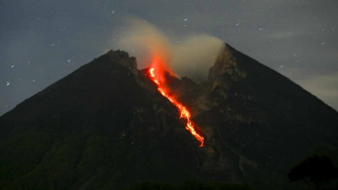Lava Gunung Merapi